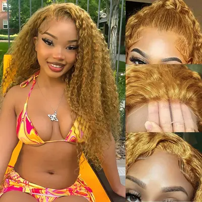 Chesma Honey Blonde Wig TikTok Shop