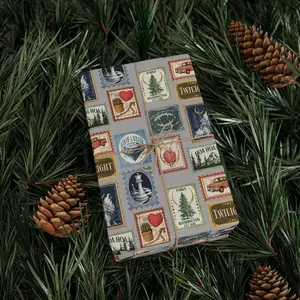 Twilight Wrapping Paper Gift Wrap Hoa Hoa Hoa Edward Cullen Christmas Twilight Merch Twilight Gift Twilight New Moon Titsoak Bella Swan