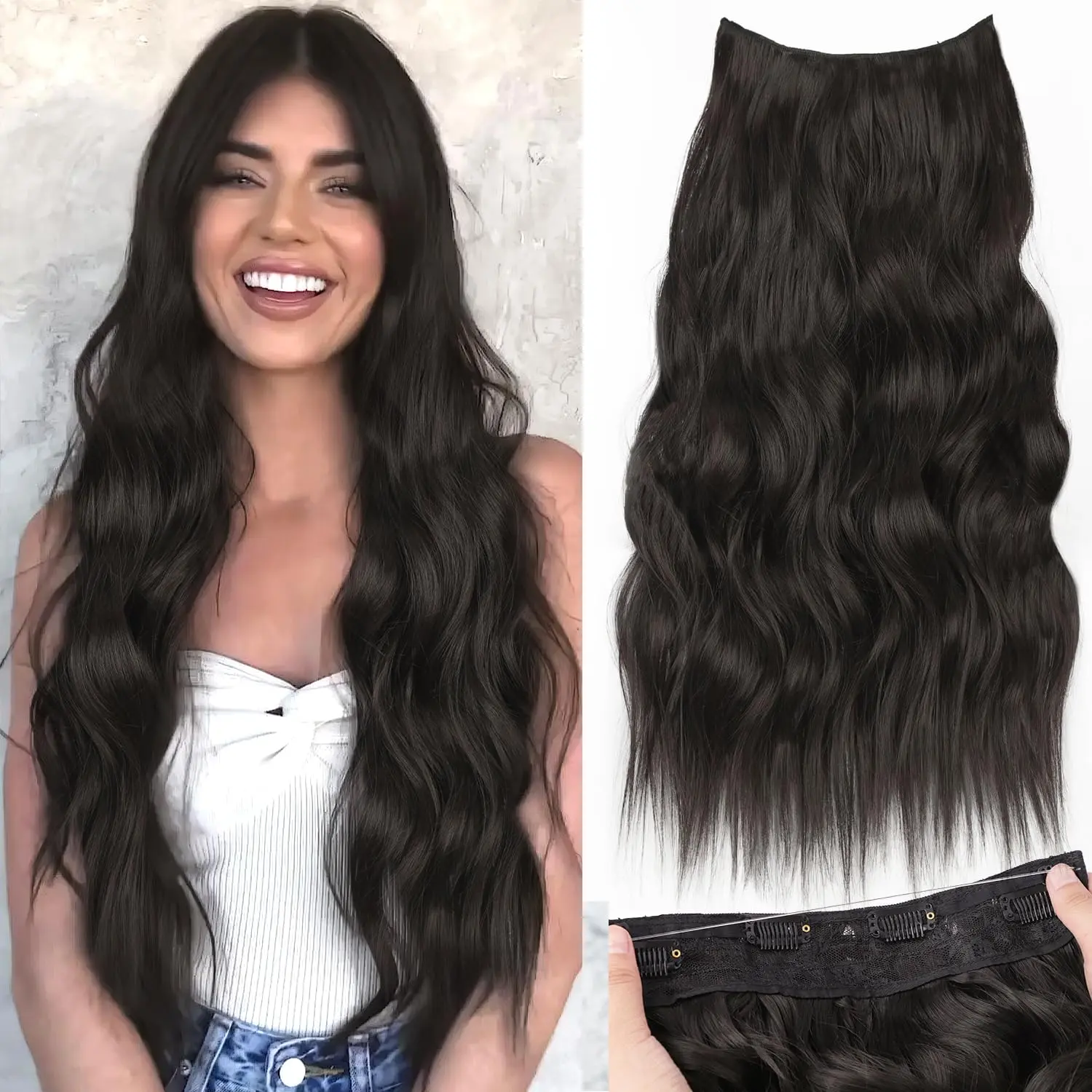 24 Inch Natural Black