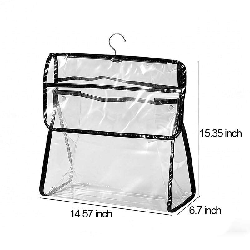 Transparent Bathroom Hanging Clothes Bag Hanging Bathroom Wash Bag Dorm Supplies Dorm Room Essentials Waterproof Shower Storage Organizer phone mount