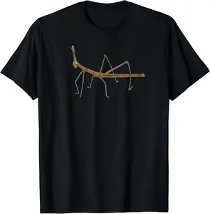 100% Cotton Stick Bug Insect Funny Entomology T-Shirt Tee T-Shirt