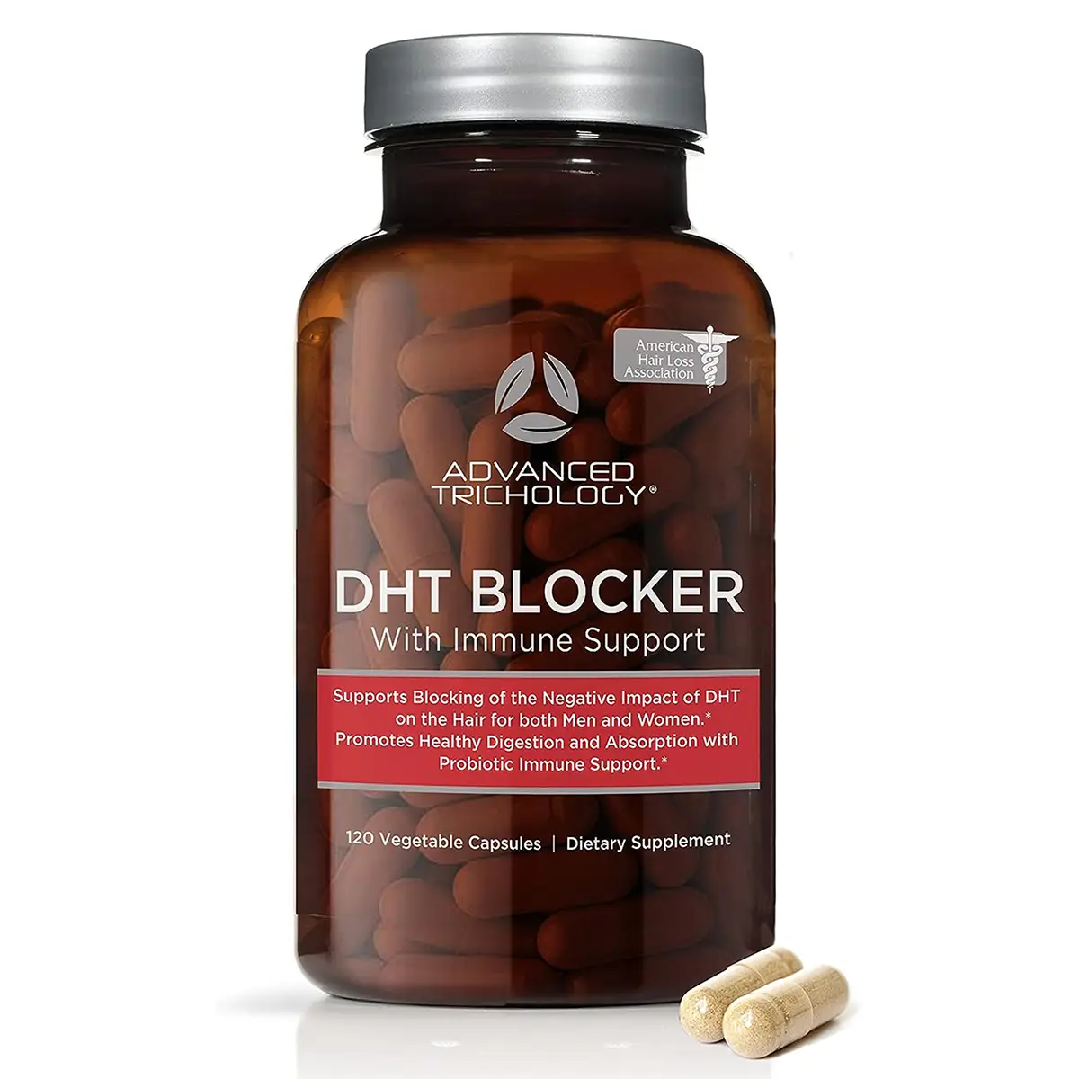 DHT Blocker - Hair Growth Supplement for Genetic Thinning for Men and Women | Ap...