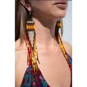 Yawanawá Tribe Beaded Earrings