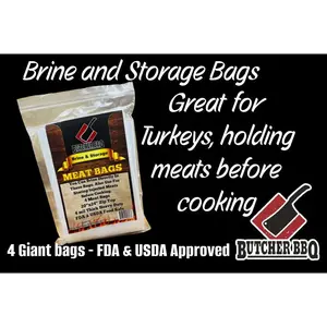 Turkey Brine Bags & Meat Storage