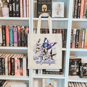 She is Moonlight Sublimated Canvas Tote Bag