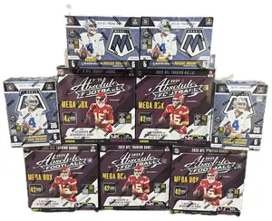 BREAK 100 - 5x 2025 NFL PANNINI ABSOLUTE MEGA BOX 4X MOSAIC NFL 2025 BLASTER BREAK
