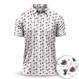 USA 250th Anniversary Golf Polo with Athletic Comfort, Patriotic Energy and Timeless American Style