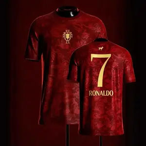 CR7 Portugal No.7 Football Jersey – Premium Soccer Shirt, Ronaldo Fan Edition, Breathable Training Kit, Athletic Sportswear for Men & Women