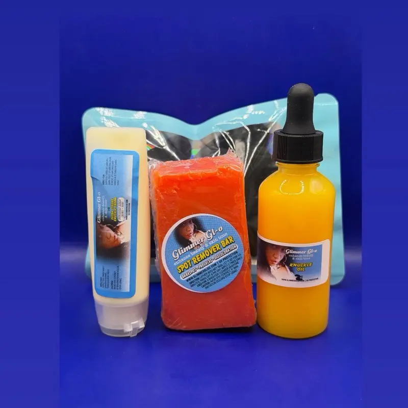 Glimmer Gloo Organic Knuckle Cream Kit