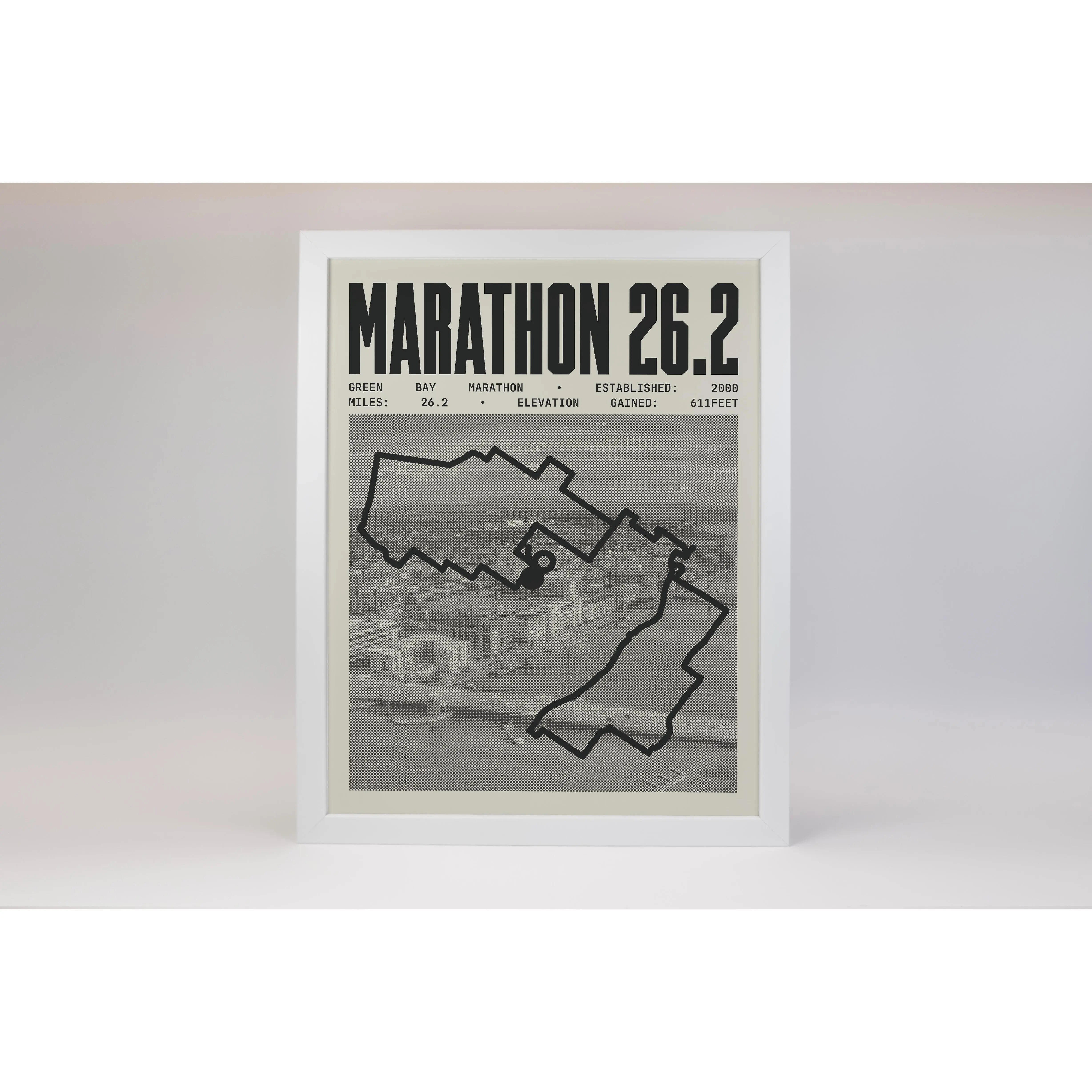 Green Bay Marathon Poster