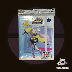 Ultra Pro Pokemon Iono Binder — 9 Pocket, Holds 360 Cards — Pokemon Trading Card Game TCG