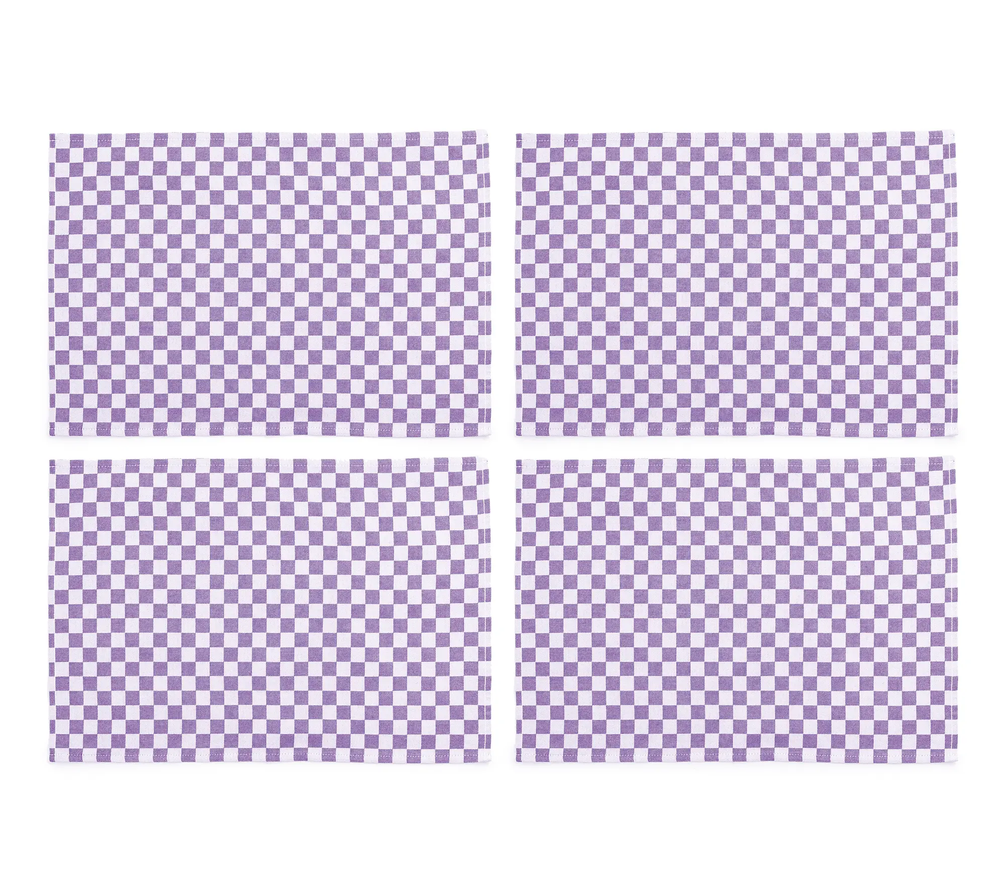 MacKenzie-Childs Set of 4 Check Placemats MacKenzie-Childs Set of 4 Check Placemats