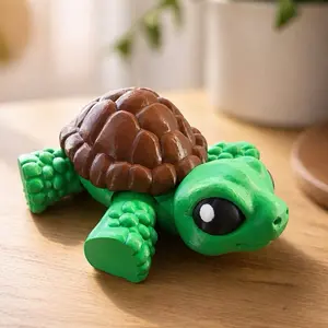 Jumbo 3D Printed Tortoise Flexi