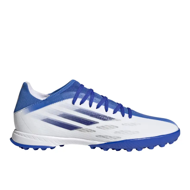 adidas Mens Speedflow.3 Turf Soccer Cleats  - Blue, White