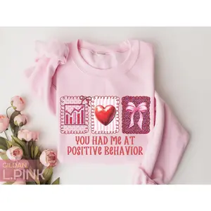 [Sale off up tp 40%] ABA Therapy Valentines Sweatshirts for RBT, Coquette Valentines Registered Behavior Technician Shirt, BCBA Applied Behavior Analysis Bow Tee