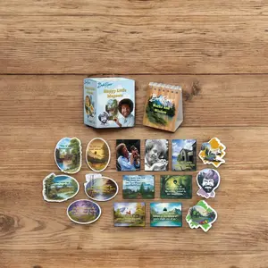 Bob Ross - Happy Little Magnets