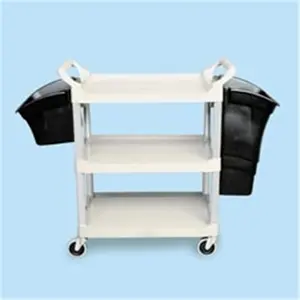 Rubbermaid RCP 3354-88 BLA 4 Gallon Utility Cart Bin