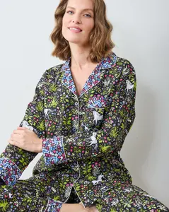 Unicorns Garden - Long PJ Set - Ink