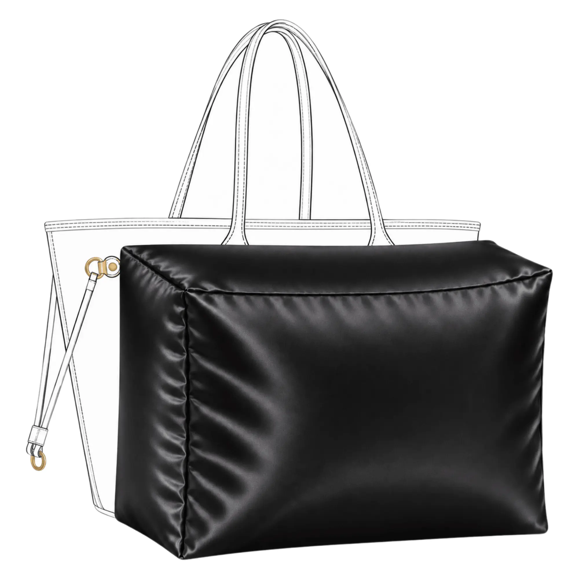 LV Neverfull MM Purse Pillow Insert | Fabrinique