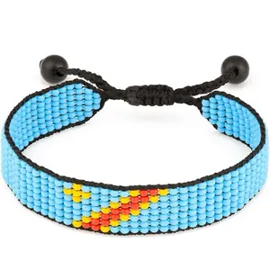 African Bracelets with Congo Flag