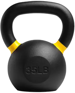 French Fitness Cast Iron Kettlebell 35 lbs (New)