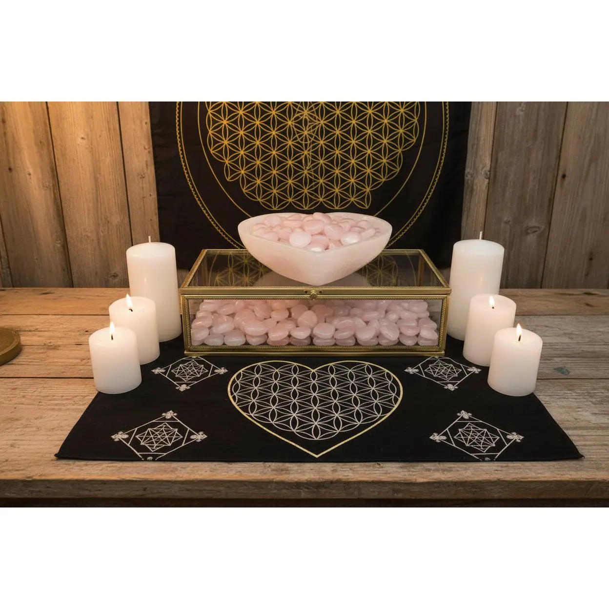 Natural Semi-precious Rose Quartz Stones