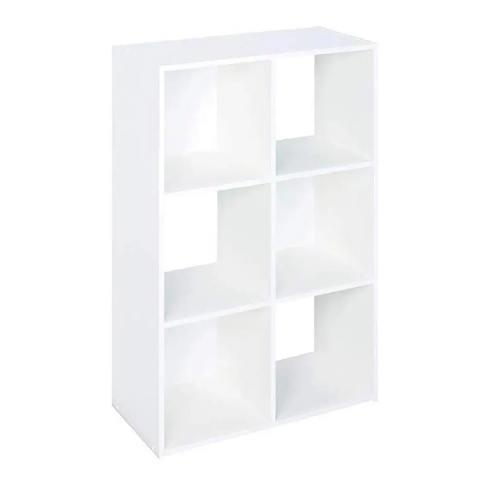 Closetmaid Decorative Home Stackable 6 Cube Cubeicals Organizer Storage, White Closetmaid Decorative Home Stackable 6 Cube Cubeicals Organizer Storage, White