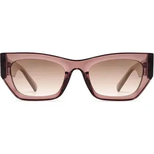Trendy Rectangle Cateye Sunglasses Womens Mens UV400 Fashion Chic Chunky Shades SJ2296