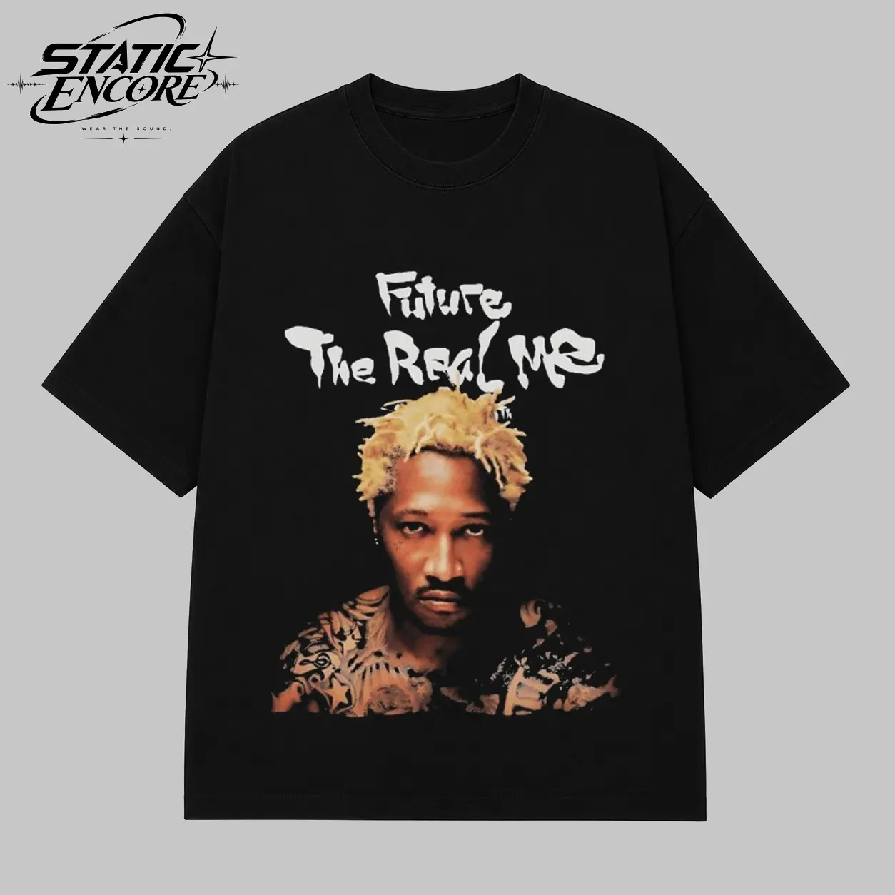 Future Vintage Album Graphic Tee, Future Hendrix Collection Shirt, Southern Rap Streetwear, Freebandz Inspired Fashion, Oversized Cotton Music Fan Apparel