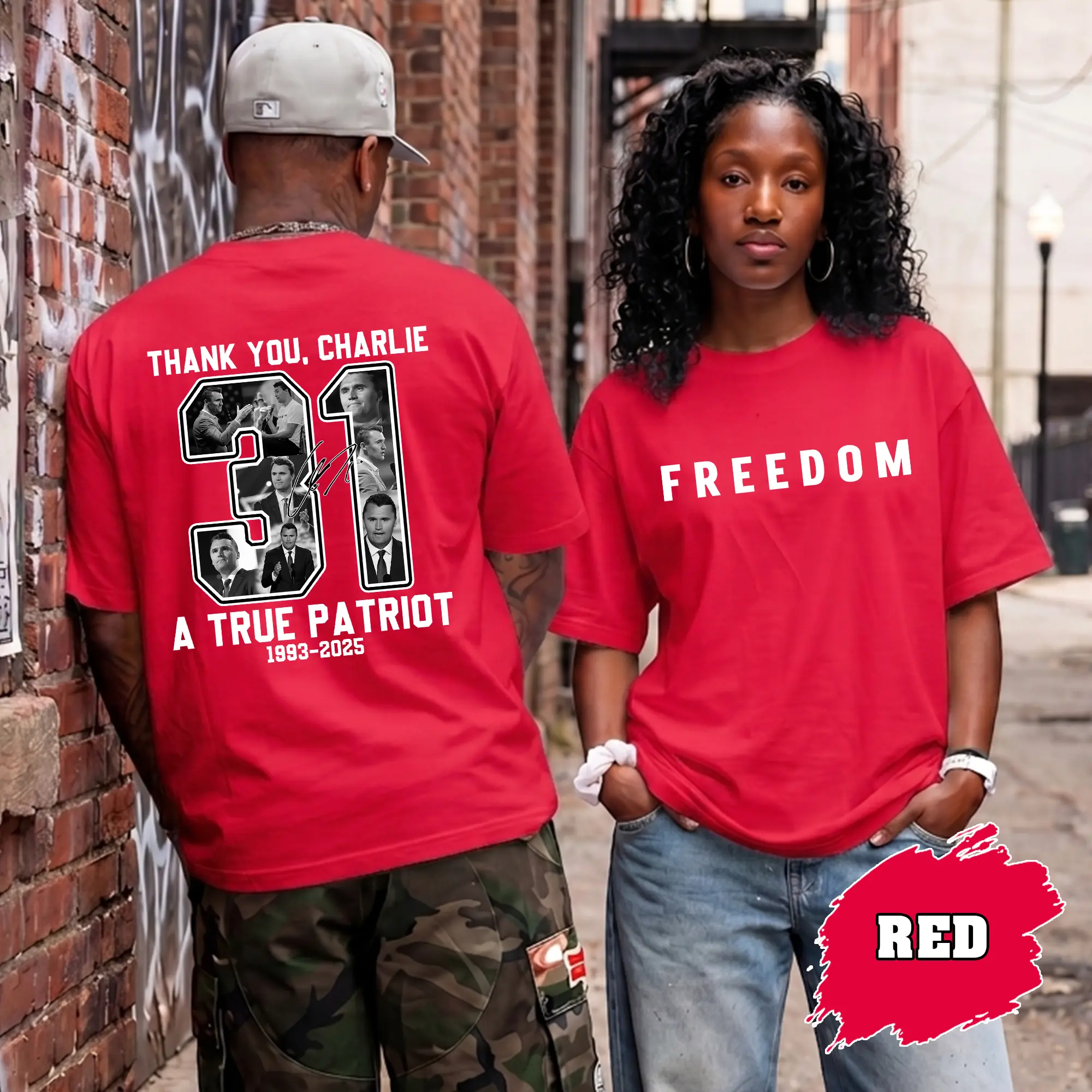 FREEDOM T-Shirt, Thank You Charlie Sweatshirt, Hoodie