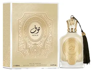 Paris Corner Nouf Eau de Parfum 100ml, Tropical Unisex Fragrance with Pineapple, Citrus, Jasmine, and Cedar Notes