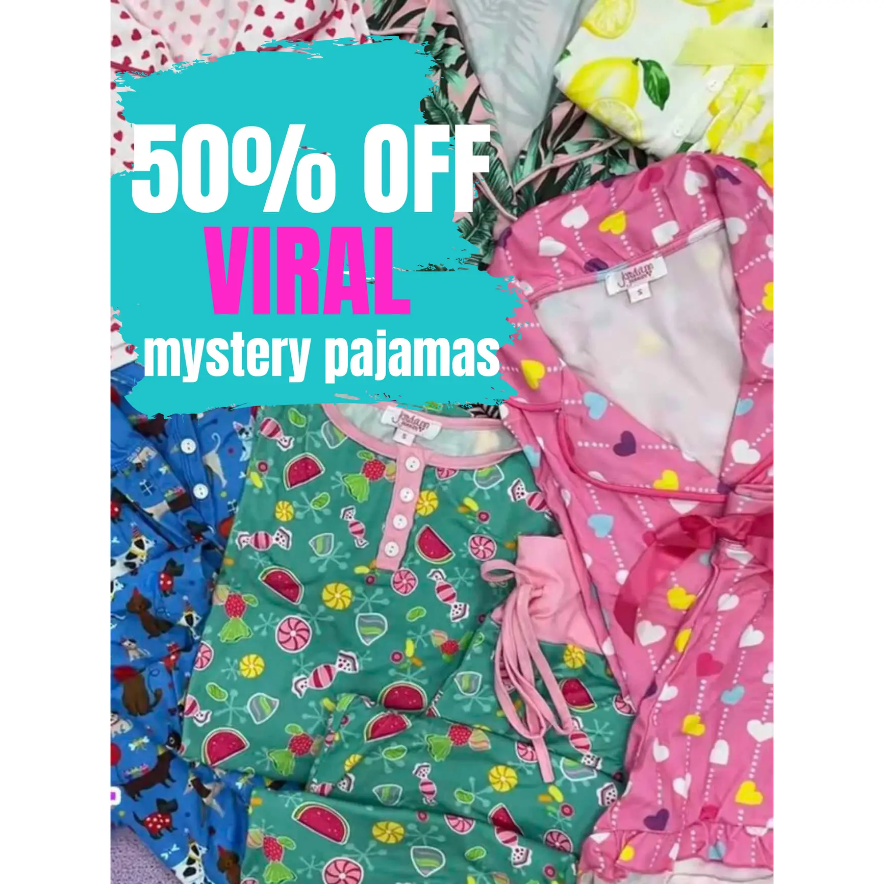 Jordann Jammies Mystery Pajama Set Jordann Jammies Mystery Pajama Set