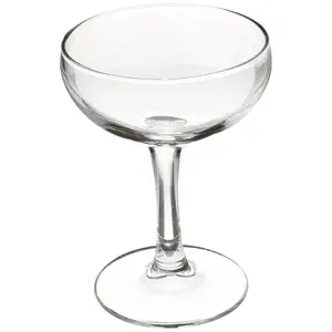Aspen 5.5oz Barcraft Coupe Martini Glass Set of 12, Glassware Drinkware, Drinkware Glass Set