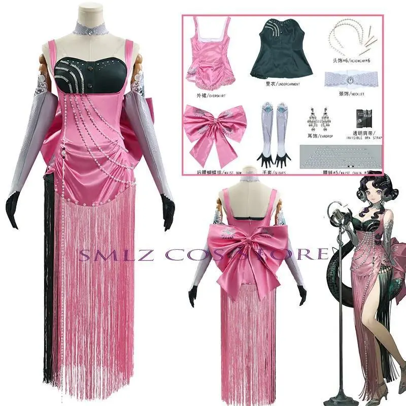 Game Reverse 1999 Angel NaNa Cosplay Costume Uniform Dress Accessories Set Halloween Party Role Play Props for Women
