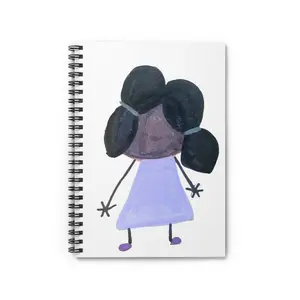 Whimsical Spiral Notebook for Kids, Cute Kids Notebook, Art Journal, School Supplies, Gift for Children, Creative Writing Diary