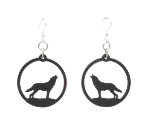 Howling Wolf Earrings #1623