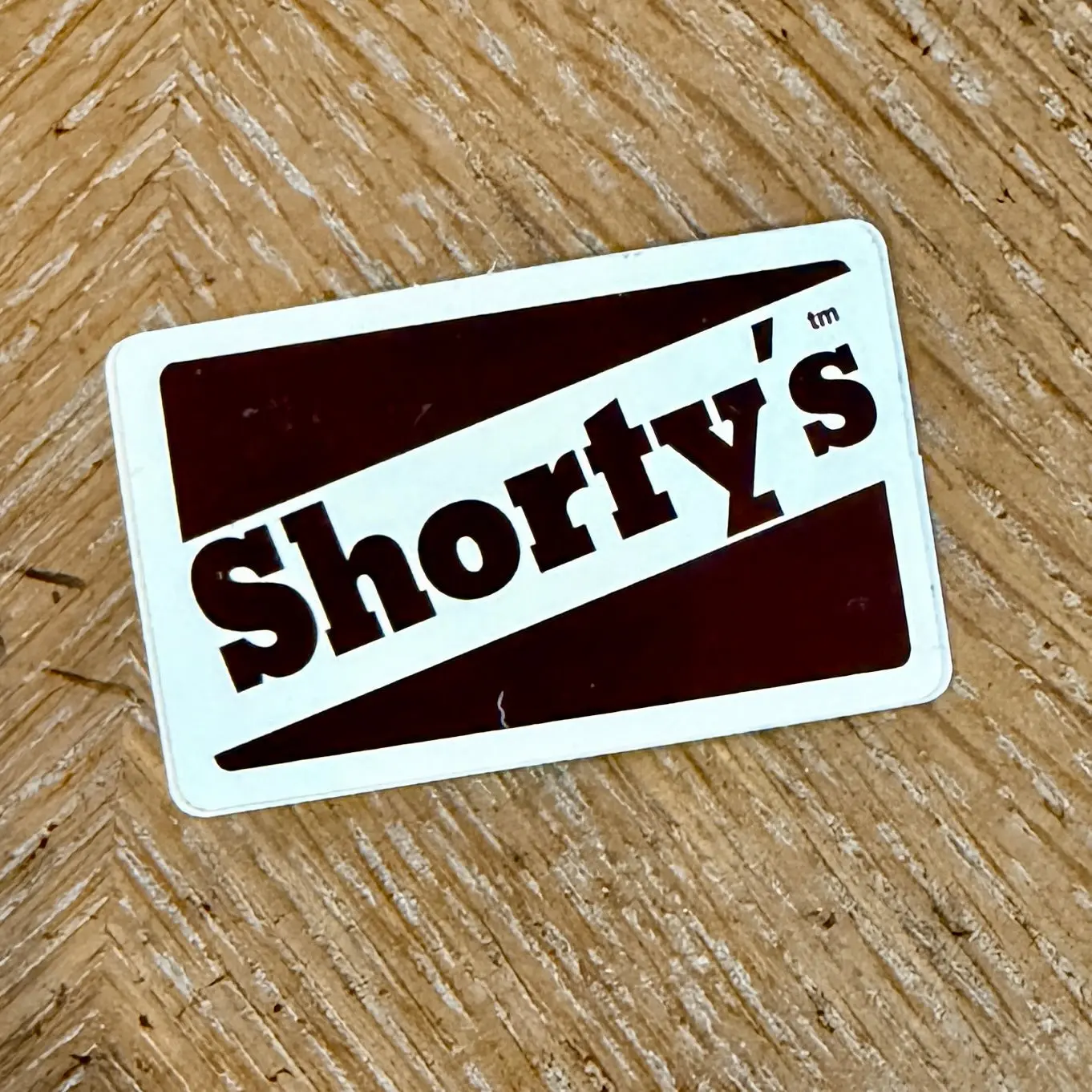 Shorty's VINTAGE NOS Sticker 2.6"