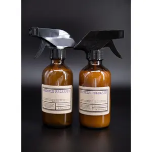 Wrinkle Releaser Spray Plant-Based Fabric Freshener with Lavender No Iron Needed Travel Essential