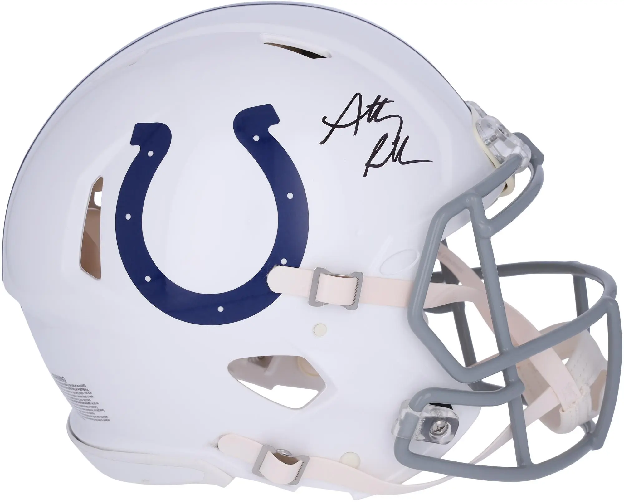 Anthony Richardson Indianapolis Colts Autographed Riddell Speed Authentic Helmet - Fanatics Authentic Certified