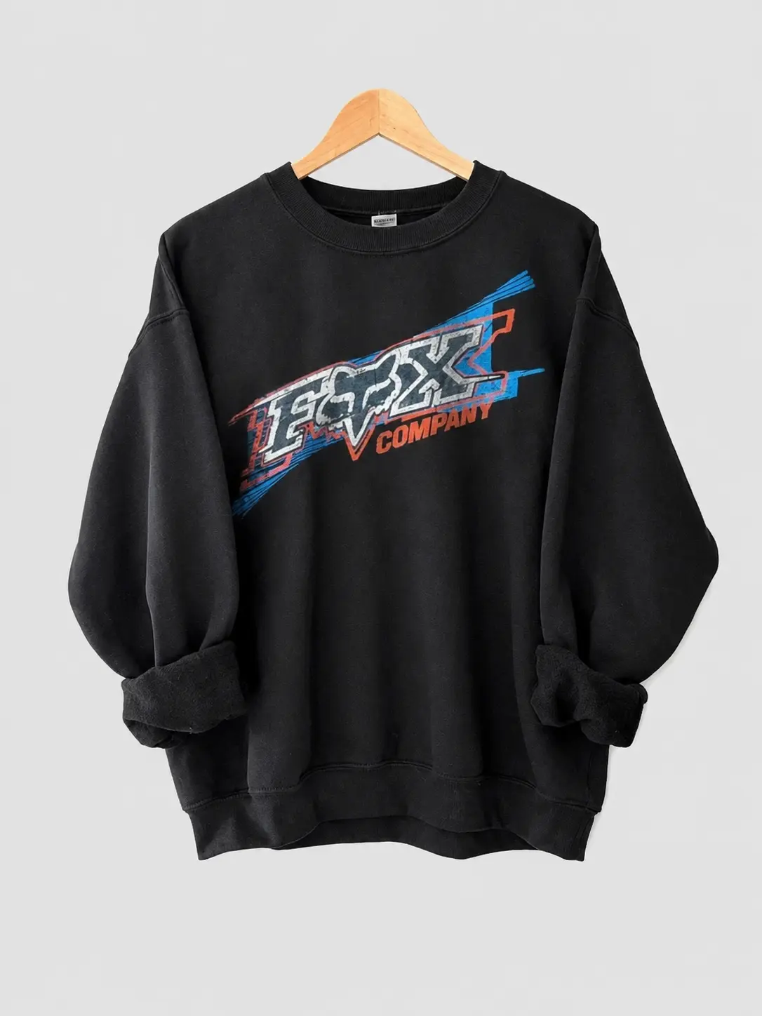 Unisex Motocross Graphic Sweatshirt, Casual Long Sleeve Cotton Pullover, Soft Round Neck Top for Thanksgiving & Gym Wear, Novelty, Tops, Simple, Clothes