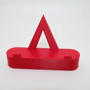 5 pack - 3D Printed Trading Card Stand Red – Perfect for Toploaders, Sleeved & Raw Cards