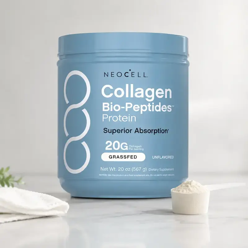 NeoCell Multi Collagen Peptides - 360 Caplets - Superior Absorption - Types I, II, III IV, VIII, X, XII, XXII - for Women and Men