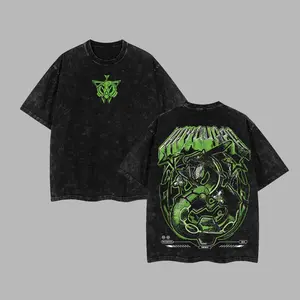 Rayquaza Shiny Anime Retro Unisex Acid Washed T-Shirt, Hoodie, Satoshi Pocket Monster 2026 Oversized Unisex Anime Merch, Soft Cotton Streetwear Clothes, Unisex Manga Apparel, Gift for Anime Fans, Christmas Gift