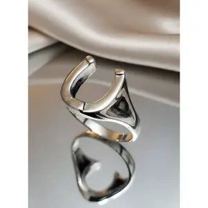Horse Shoe Ring Lucky Horseshoe Equestrian Ring