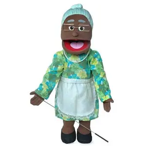 Granny, Grandma Puppet, Black (25")