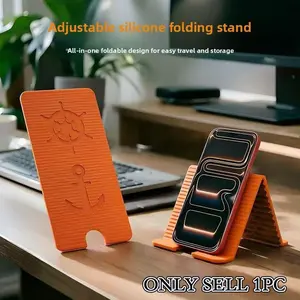 New multifunctional silicone flexible phone stand, foldable and transformable, tablet desktop portable stand