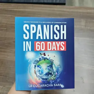 60-Day Spanish Learning Notebook, Daily Check-In Planner, Foreign Language Journal, Study Organizer, Essential Tool for Learners