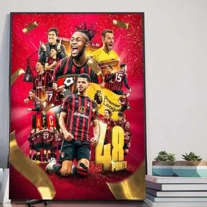 AFC Bournemouth 48 Points For New Premier League Record Points Tally Home Decor Poster