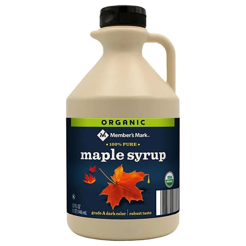 Member's Mark Organic 100% Pure Maple Syrup 32 oz. - All Natural Sweet Flavor