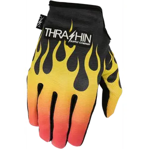 Thrashin Supply Co. Flame Stealth Gloves